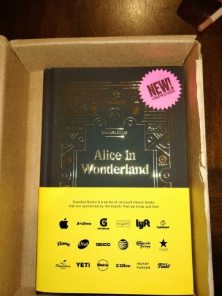 Alice In Wonderland By Lewis Carroll Mschf Branded Books Limited Print Run 1000