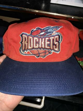 Vintage Nba Houston Rockets Championship Snapback