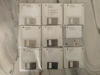 Apple Macintosh Se/30 Vintage 3.  5 " Disks