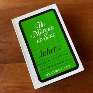 The Marquis De Sade Juliette Grove Press First Edition 1968
