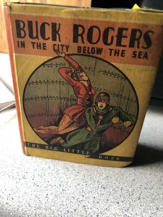 1934 Whitman Big Little Book Buck Rogers in the City Below the Sea 765 3