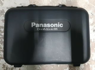 Vintage Panasonic Omnimovie Vhs Hq Pv - 720 Camcorder Af X12 Hard Case Case Only