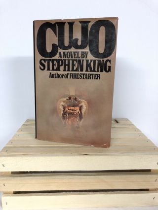 Stephen King Cujo True First Edition Viking $13.  95 Hardcover 1981