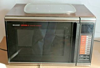 Vintage Sharp Carousel Ii Extra Large Convection Microwave Oven R8330