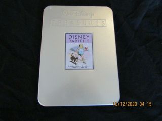 Vintage Walt Disney Treasures: Disney Rarities Celebrated Shorts Dvd Tin Case