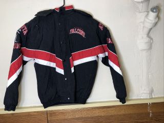 Vintage 90’s Starter Atlanta Falcons Puffer Jacket Nfl Pro Line Size M