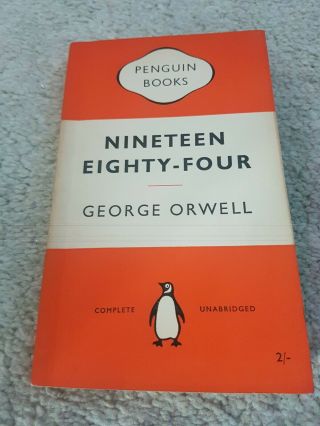 Nineteen Eighty Four - 1984 - George Orwell - 1954 Penguin