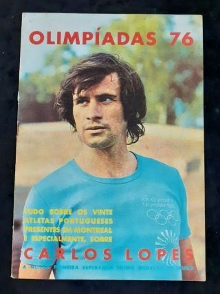 Montreal 1976 Olympic Games Carlos Lopes Gold Medal Champion