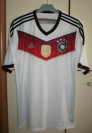 Germany National Team World Cup 2014 Home Football Shirt Jersey Trikot Adidas L