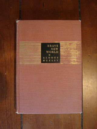 Aldous Huxley Brave World Hc 1946 Harper & Brothers A - Y Printing Code