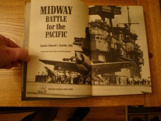 Midway Battle For The Pacific Landmark Hard Back Book Scarce 1968