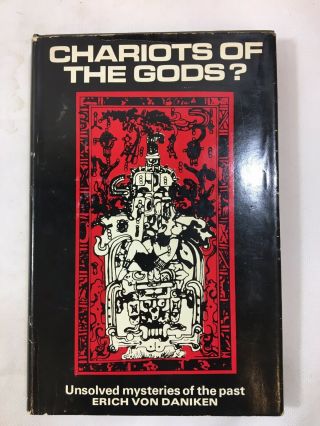 Chariots Of The Gods? Erich Von Daniken 1969 British Hardback Edition Souvenir.