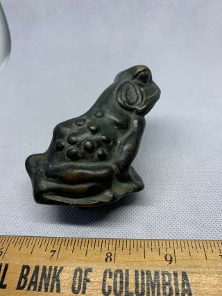 Very Earlygarden Faucet Handle Frog Spigot Tap Vintage Water Statue