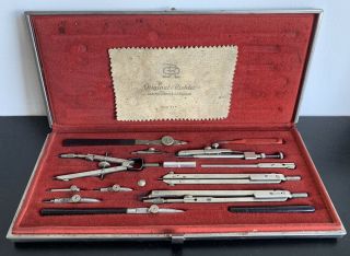 Vintage Richter Drafting Precision Tools Germany