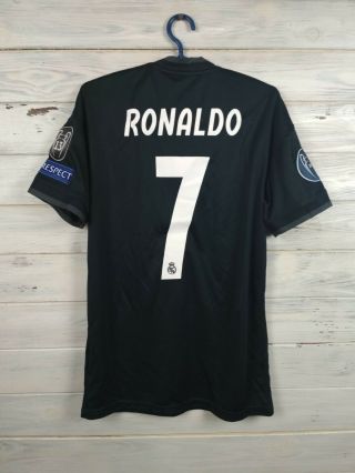Ronaldo Real Madrid Jersey 2018 2019 Away S Shirt Adidas Football Soccer Cg0584
