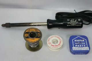Vintage Lenk Soldering Iron No.  88 75 Watts & Great (bin91),