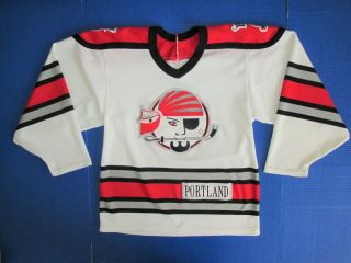 Portland Pirates 1990s AHL hockey jersey CCM Maine minor Washington Capitals NHL 2