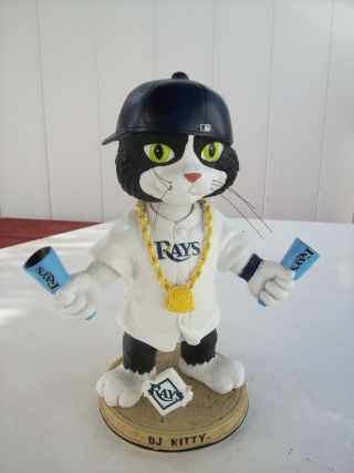 Tampa Bay Rays Dj Kitty Limited Edition Bobblehead 2014 149 Of 222