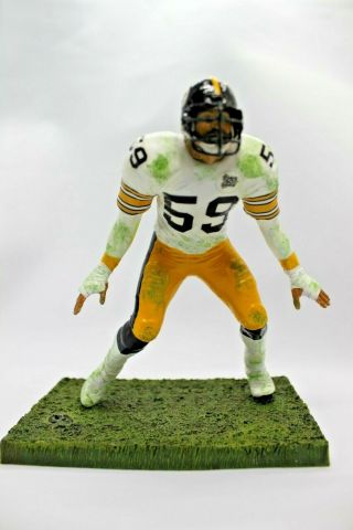 Custom Mcfarlane Nfl 6 " Jack Ham Pittsburgh Steelers Figure