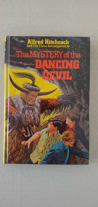 Alfred Hitchcock Three Investigators 25 The Mystery Of The Dancing Devil Hb