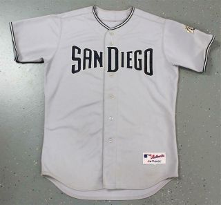 2011 Authentic Majestic San Diego Padres Road Gray Team Issued Jersey Size 46