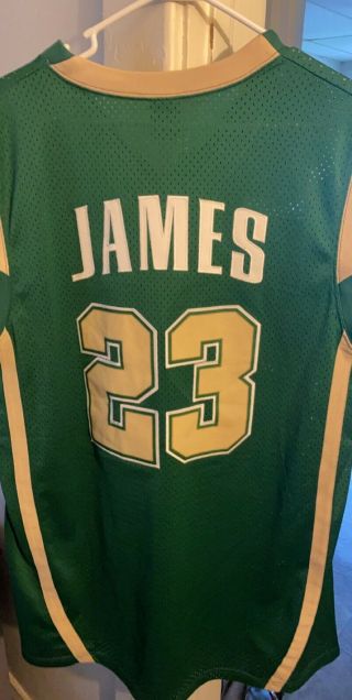Lebron James high school jersey St Vincent St Mary Size XL 2