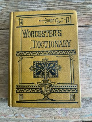 A Handy Dictionary Of The English Language;noah Webster; American Book Co.  1877