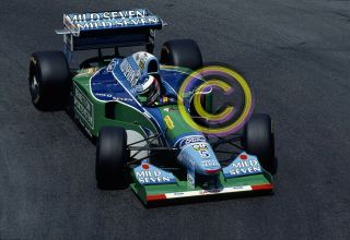35mm Slide F1,  Michael Schumacher - Benetton B194 1994 Monaco Formula 1