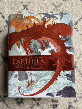 Ursula K Leguin The Books Of Earthsea Complete Illustrated Bradbury Butler Poe