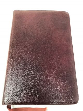Leather Kjv Cambridge Bible,  Center Column Reference/concordance,  Red Letter