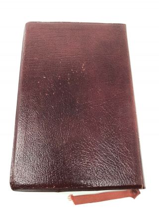 Leather KJV Cambridge Bible,  Center Column Reference/Concordance,  Red Letter 3