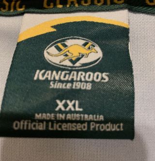VTG ARL Classic Australia Rugby League Kangaroos Jersey Men’s Size XXL SIGNED 2