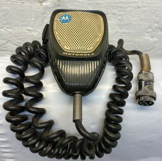Vintage Motorola 2 Way Radio Microphone Model Zmn6022a Rare