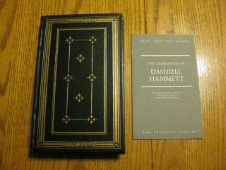 Franklin Library Continental Op By Dashiell Hammett World 