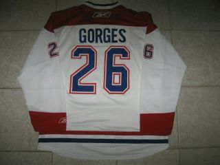 26 Josh Gorges Montreal Canadiens Off.  Lic.  Reebok Jersey,  Size Men 