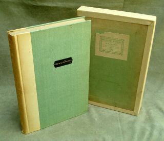 Thomas Hardy Winter Words Macmillan 1928 Lim.  Ed.  39 Of 500 Slipcase Near Fine