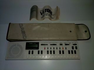 Vintage Casio Vl - Tone Vl - 1 Portable Keyboard And Calculator
