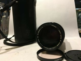 Vintage Canon Slr Camera Lens Zoom 70 - 210 Mm,  Bonus