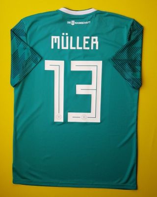 Muller Germany Jersey 2018 Away Shirt Br3144 Soccer Football Adidas Ig93