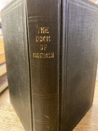 1920 Edition Of The Book Of Mormon Vg Heber J Grant Double Column