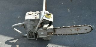 Vintage David Bradley Chainsaw For Repair Or Parts - Loose No Compression