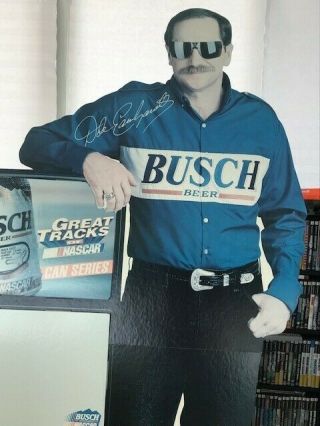 Dale Earnhardt Cardboard Stand Up - Busch - 1 Of 96