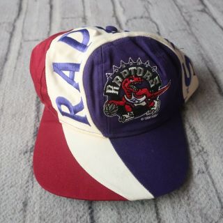 Vintage 90s Toronto Raptors Snapback Hat By Twins Enterprise Cap Nba