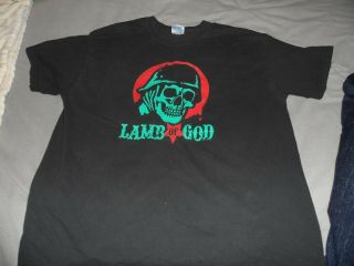 Lamb Of God Death Metal Shirt Rare 2005 Sacrament Slayer Megadeath Vintage