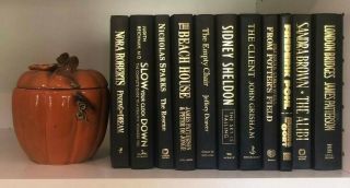 Books By The Foot Decorative Staging Interior Design Theme - Black W/ Gold Title