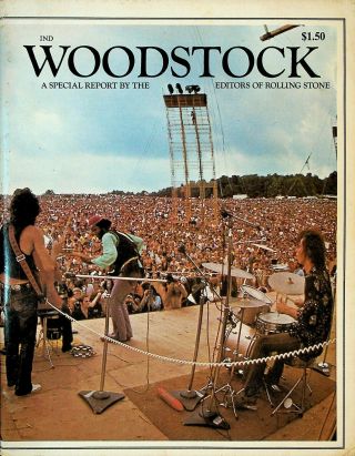 Woodstock A Special Report By The Editors Of Rolling Stone Sc 1969 Rock N Roll