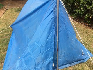 Vintage Blue 2 - Man Pup Tent
