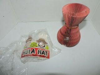 Vintage Wham - O Hula Hat Honeycomb Paper 1958