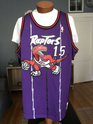 Mitchell & Ness Nba Hwc Toronto Raptors Vince Carter Swingman Jersey Size 2xl