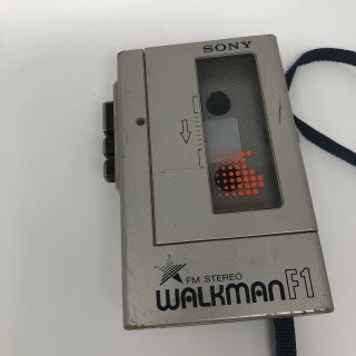Vintage SONY F1 WALKMAN FM Stereo Radio Cassette Player 2